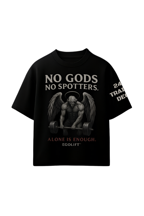 ALONE IS ENOUGH OVERSIZED TSHIRT