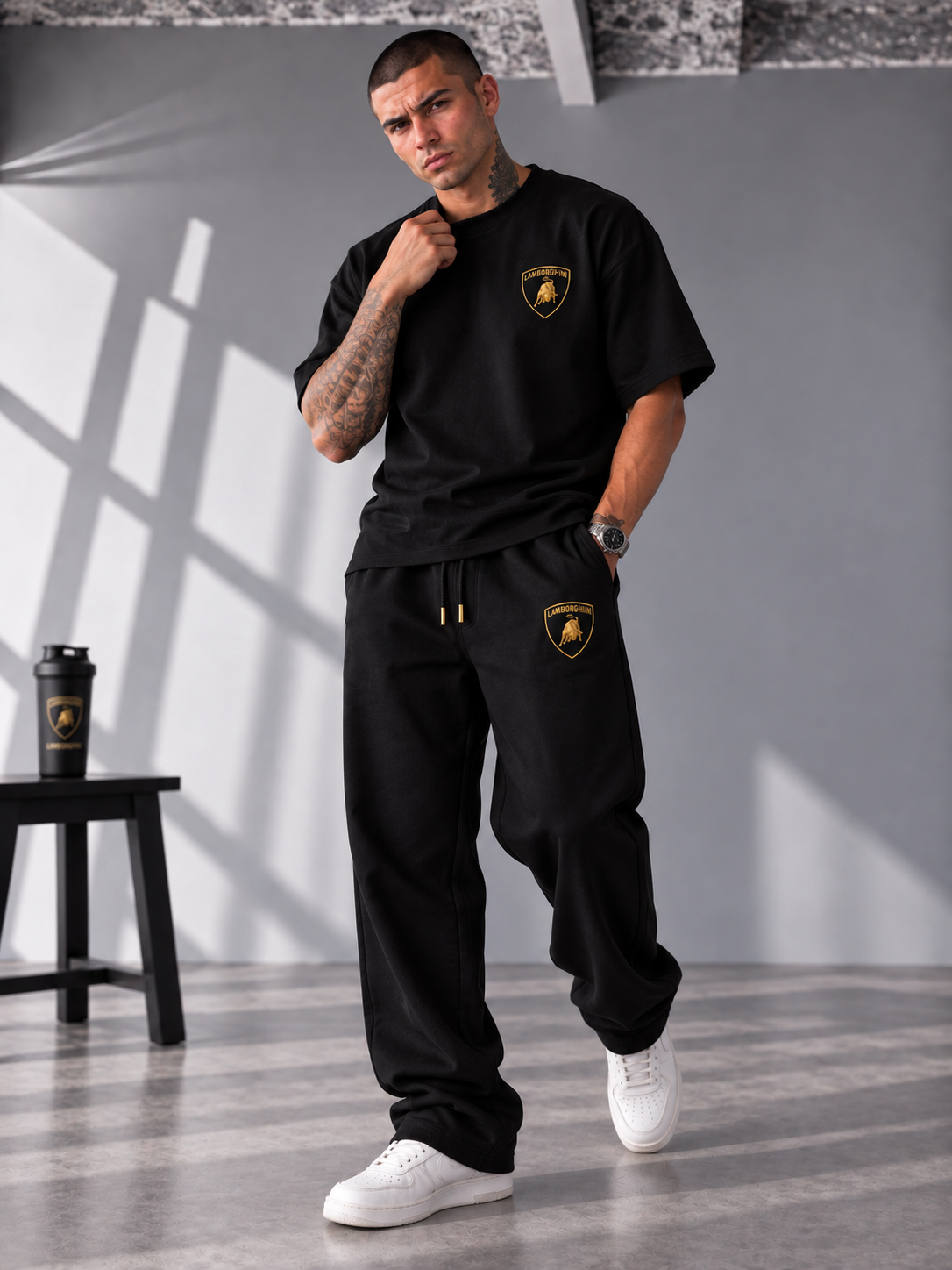Lamborghini Black Bull Co-Ord Set