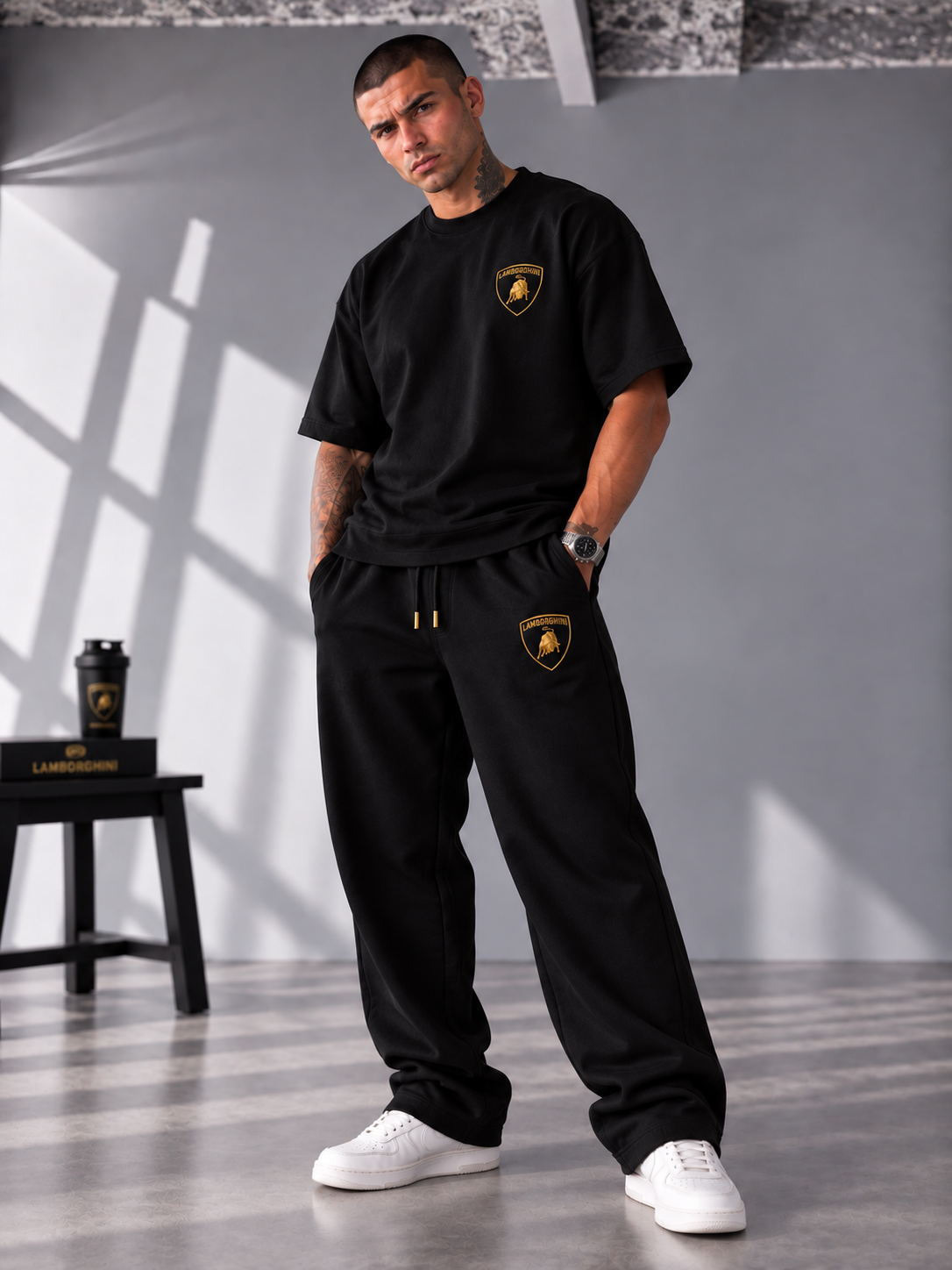 Lamborghini Black Bull Co-Ord Set