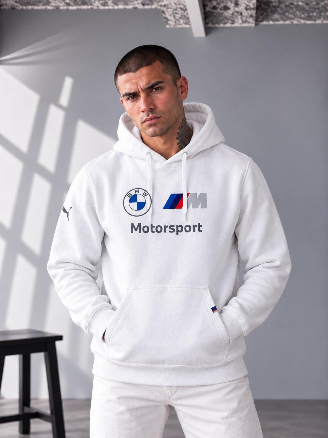 M Motorsport Heritage Logo Hoodie – White