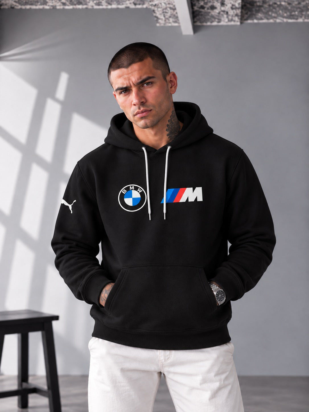 M Motorsport Signature Logo Hoodie – Black