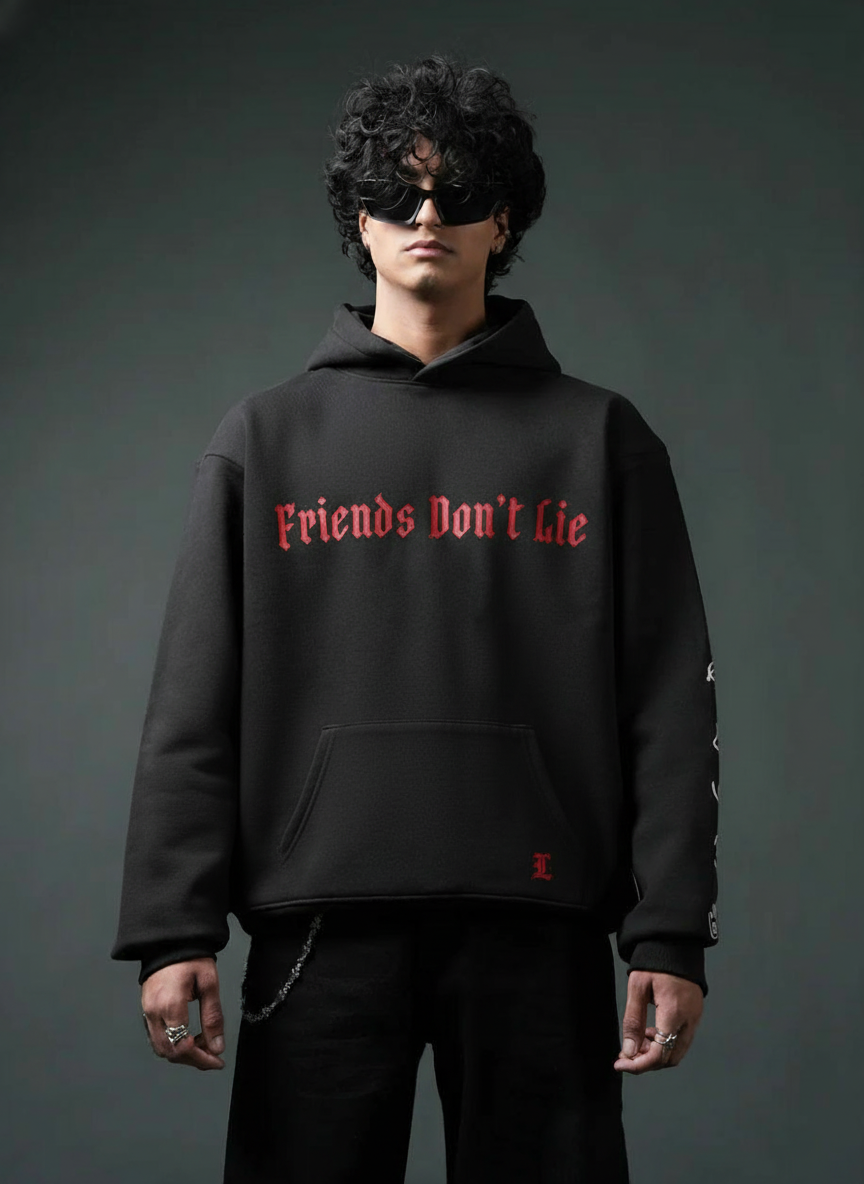 STRANGER THINGS OVERSIZED HOODIE