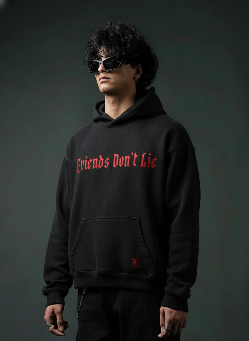 STRANGER THINGS OVERSIZED HOODIE