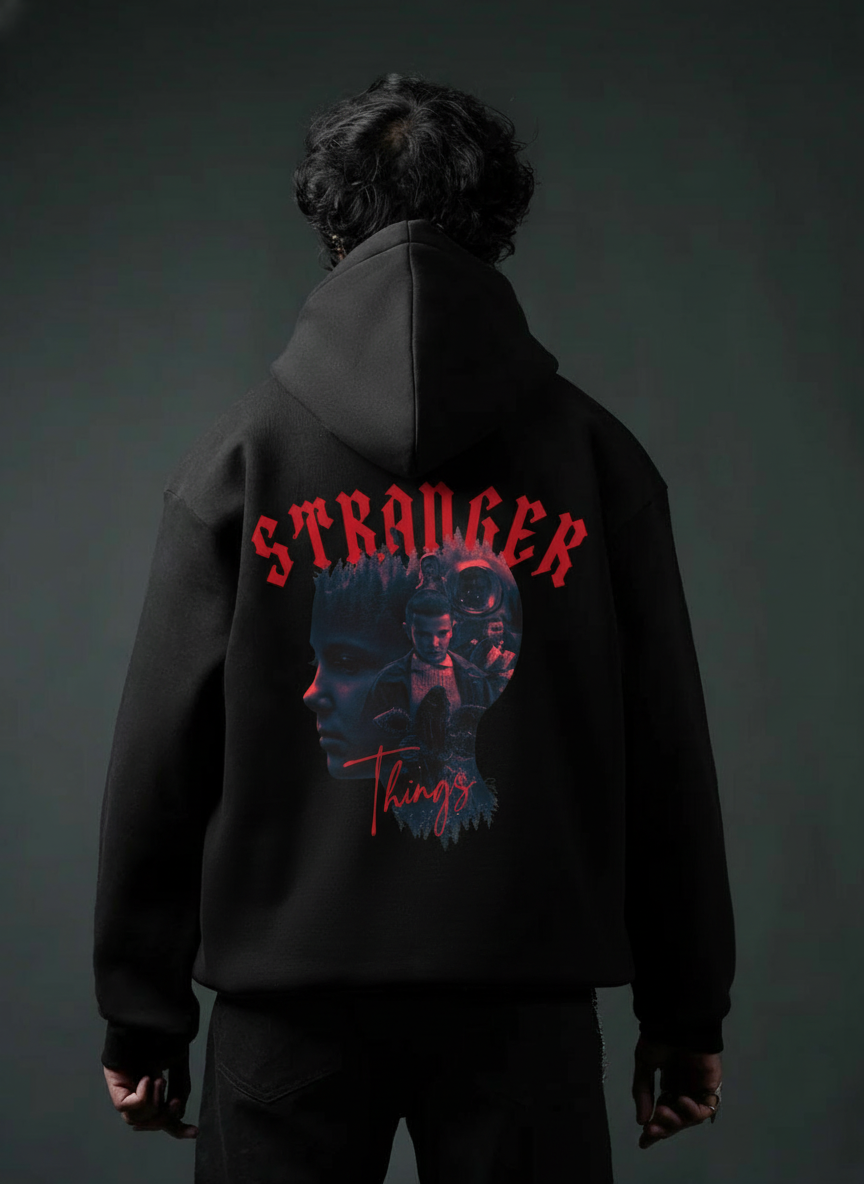 STRANGER THINGS OVERSIZED HOODIE